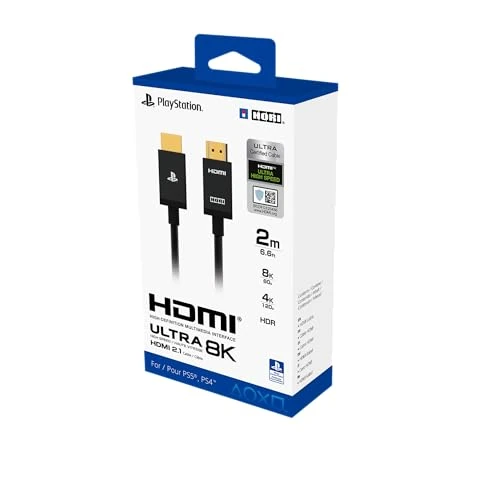 Oferta limitada: HORI - Cable HDMI de ultra alta velocidad para PlayStation 5 (2 m) - Licencia oficial de 19.99 EUR a 19.99 EUR (ahorro 0%)