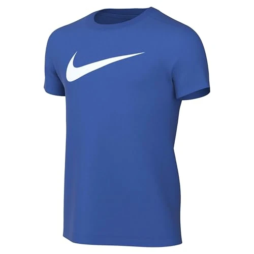 Nike CW6941-463 Y NK DF PARK20 SS tee HBR Sweatshirt Unisex Adult Royal Blue/White Tamaño L