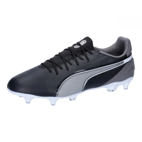 Limitiertes Angebot: PUMA Unisex King Match MxSG Soccer Shoe, Black White-Cool Dark Gray, 42 EU von 84.95 EUR auf 38.45 EUR (Spare 55%)