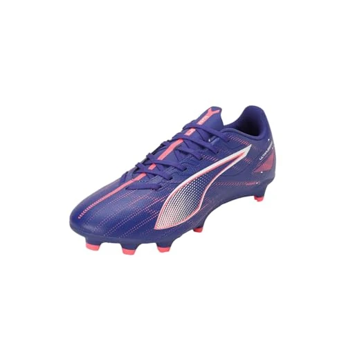 Offerta a tempo: PUMA Unisex Adults Ultra 5 Play FG/AG Soccer Shoe, Lapis Lazuli-PUMA White-Sunset Glow, 47 EU - 50% da 54.95 € a 27.45 €
