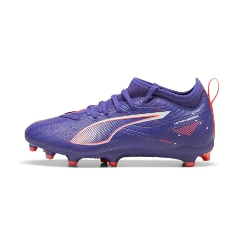 Offerta a tempo: PUMA Ultra 5 Match Fg/AG Jr, Soccer Shoe Unisex - Bambini e Ragazzi, Lapis Lazuli Puma White Sunset Glow, 31 EU - 45% da 64.95 € a 35.99 €