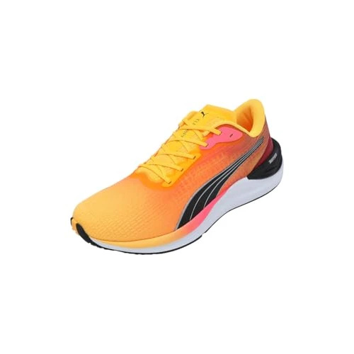 Begrenztes Angebot: PUMA Herren Electrify Nitro 3 FADE Road Running Shoe, Sun Stream-Sunset Glow White, 39 EU von 93.49 EUR auf 93.49 EUR (Rabatt 0%)