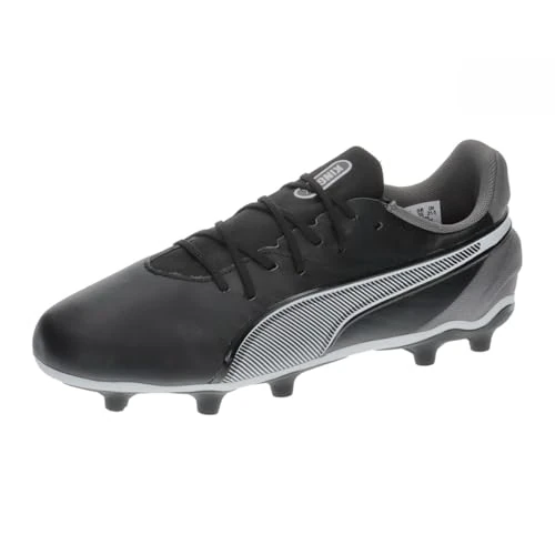 Offerta a tempo: PUMA King Match Fg/AG Jr, Soccer Shoe Unisex - Bambini e Ragazzi, Puma Black Puma White Cool Dark Gray, 34 EU - 45% da 59.95 € a 32.99 €