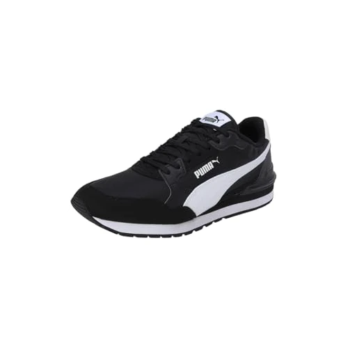 Puma Unisex Adults ST Runner V4 NL Sneaker, Puma Black-Puma White, 39 EU