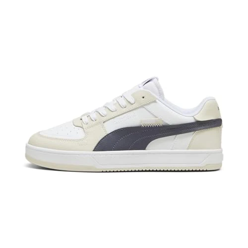 PUMA Unisex Caven 2.0 VTG Sneaker, Puma Witte Galactische Grijze Alpine Sneeuw, 37 EU