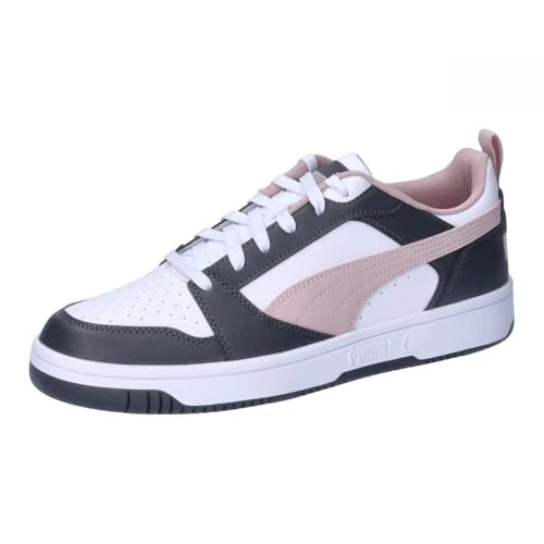Zeitlich begrenztes Angebot: PUMA Rebound V6 Low Unisex Sneaker, Strong Gray Mauve Mist White, 44 EU von 64.95 € auf 37.90 € (42% Rabatt)