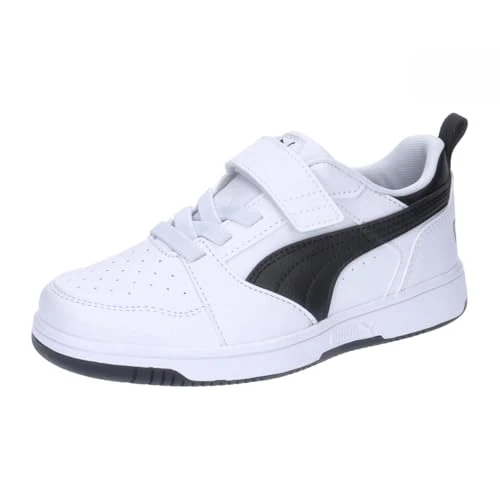 Limitiertes Angebot: Puma Unisex Kinder Rebound V6 Lo Ac+ Ps Sneaker, Puma White Puma Black Puma Black, 28 EU von 44.95 EUR auf 33.95 EUR (Spare 24%)