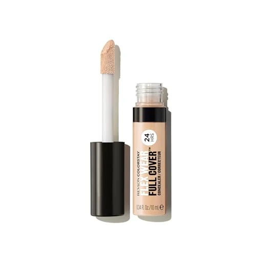 Offerta a tempo: Revlon ColorStay Flex Wear, Full Cover Concealer, Infuso con Acido Ialuronico & Vitamina E, Flessibile a Lunga Tenuta, 015 Light - 45% da 15.50 € a 8.50 €