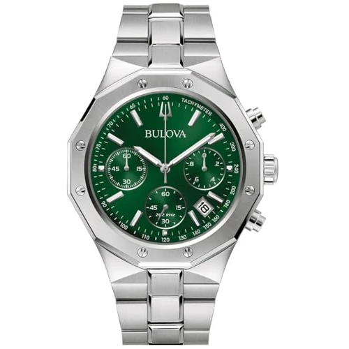 Offre limitée : Bulova Analogique 96B409, Argent, Bracelet de 280.00 € à 280.00 € (0.00% de remise)