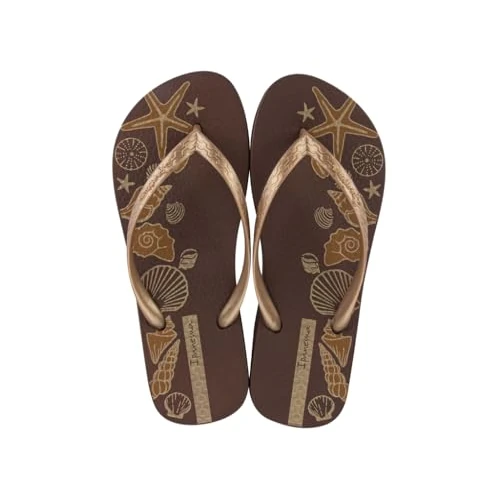 Oferta limitowana: IPANEMA Classica Happy XI Fem, Płaskie Sandały Kobieta, Złoty, 38 EU, Złoty, 38 EU z 55.36 zł na 55.36 zł (oszczędź 0.00%)
