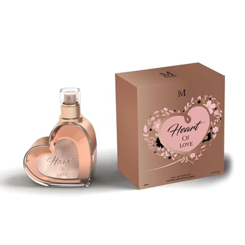 MONTAGE -Parfum für Damen, Eau de Parfum, HEART OF LOVE Flasche mit 80 ml