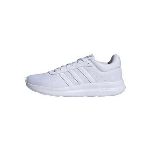 Adidas Femme Lite Racer 4.0 Shoes, Cloud White/Cloud White/Grey Two, 43 1/3 EU