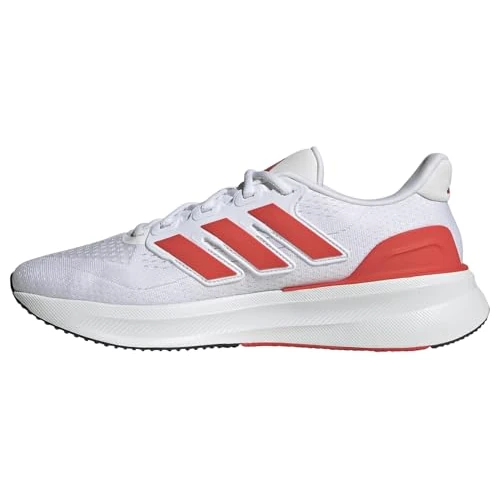 Offre limitée : Adidas Homme Ultrarun 5 Running Shoes, Cloud White/Bright Red/Core Black, 44 2/3 EU de 79.95 € à 79.95 € (0.00% de remise)