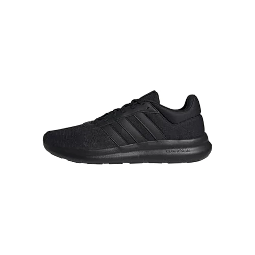 adidas Mezczyzni LITE RACER 4.0 SHOES, Core Black/Core Black/Grey Six, 49 1/3 EU
