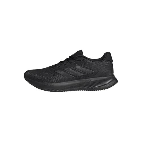 adidas Uomo Runfalcon 5 Running Shoes, Core Black/Core Black/Core Black, 46 EU