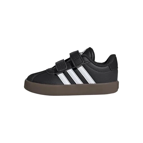 Limited-time offer: adidas Unisex Kids VL Court 3.0 Shoes, core Black/Cloud White/core Black, 4 UK Child from 30.00 GBP to 17.81 GBP (save 41%)