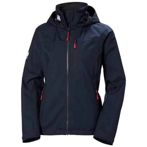 Offerta a tempo: Helly Hansen Donna W Crew 2.0 Giacca con cappuccio, Blu Navy, L - 31% da 165.00 € a 113.65 €