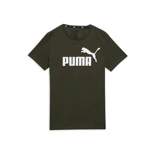 Oferta limitada: Puma Ess Logo Tee B Camiseta, Verde Oliva Oscuro, 98 Niños de 17.95 EUR a 10.60 EUR (ahorro 41%)