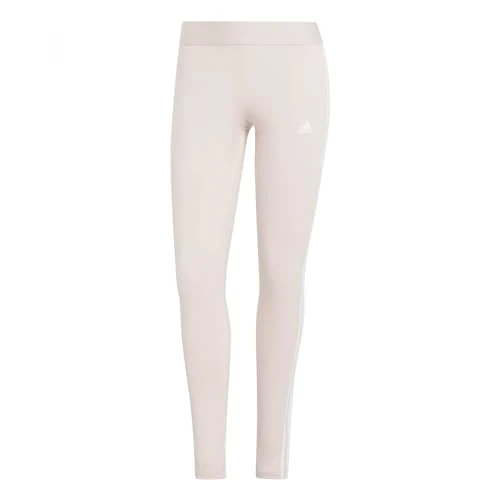 Oferta limitada: adidas Mujer 3 Stripes Leggings, Sandy Pink, XS de 30.00 EUR a 17.95 EUR (ahorro 40%)