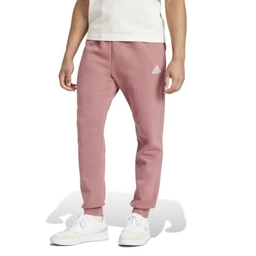 Limited-time offer: adidas Men's Essentials Fleece Regular Tapered Pants, preloved Crimson, XXS Short from 27.00 GBP to 27.00 GBP (save 0%)