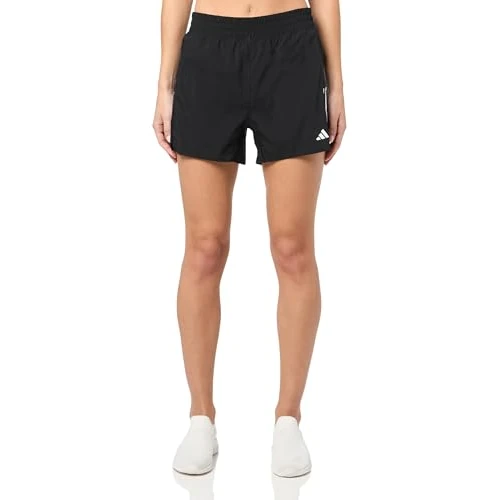 adidas Donna Own The Run Shorts, Black, S 4 inch