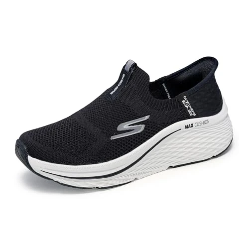 Offerta a tempo: Skechers Women's Max Cushioning Elite 2.0 Eternal Hands Free Slip-ins Sneaker, Nero, 40 EU - 0.00% da 125.07 € a 125.07 €