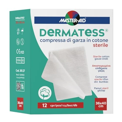 Beperkte aanbieding: Dermates katoen, 12 stuks, 36 x 40 cm van 2.63 EUR naar 2.63 EUR (besparing 0%)