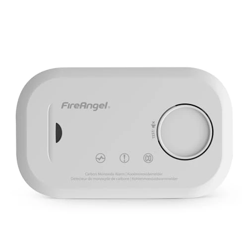 Offerta a tempo: FireAngel Rilevatore Monossido di Carbonio – Rilevatore CO FA6813 10 Anni e Batterie AA – Sensore Monossido di Carbonio da Viaggio con Pulsante Test - 0.00% da 18.99 € a 18.99 €