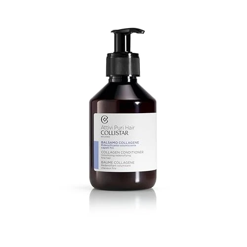 Offerta a tempo: Collistar Attivi Puri Hair Balsamo Collagene,Ridensificante Volumizzante, per Capelli Fini, Privi di Corpo, 200 ml - 41% da 28.50 € a 16.70 €
