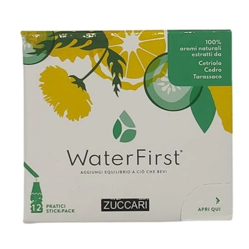 Tijdelijke aanbieding: Zuccari WaterFirst Geurdispenser voor water, komkommer, paardenbloem-ceder, 12 stuks van 12.50 EUR naar 7.50 EUR (korting 40%)