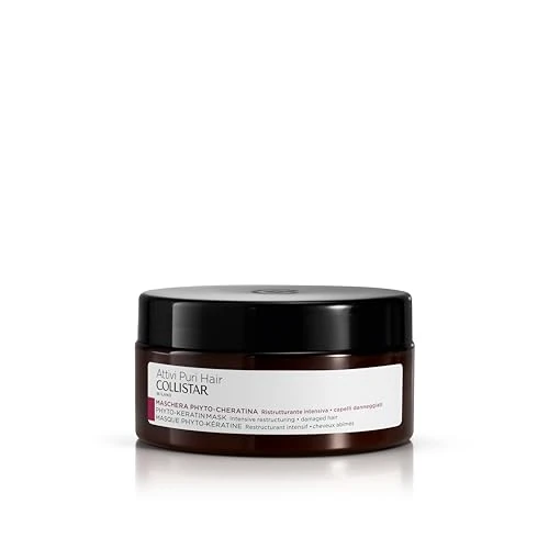 Offerta a tempo: Collistar Attvi Puri Hair Maschera Phyto-Cheratina, Ristrutturante Intensiva, per Capelli Danneggiati e Sfibrati, 200 ml - 35% da 28.50 € a 18.51 €