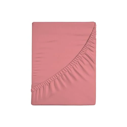Offerta a tempo: Zer0bed, Lenzuolo Sotto con Angoli Matrimoniale Tinta Unita 100% Cotone ANGOLO MAXI 30CM, 2 Piazze, Malva, 180x200 - 6% da 15.90 € a 14.90 €