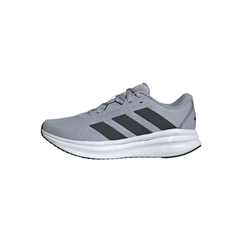 Offerta a tempo: adidas Uomo Galaxy 7 Running Shoes, Halo Silver/Carbon/Core Black, 44 2/3 EU - 30% da 55.00 € a 38.50 €