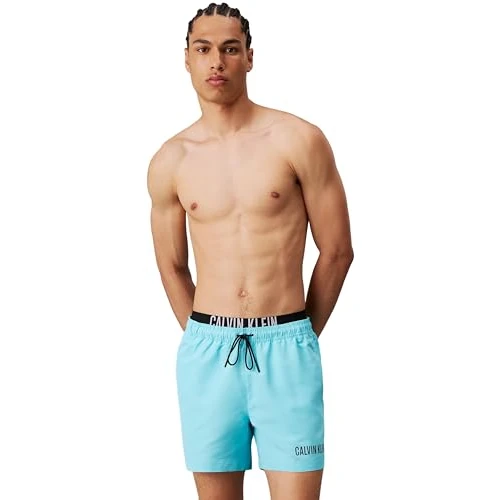 Tijdelijke aanbieding: Calvin Klein Medium Dubbele Wb heren Zwembroek van 51.68 EUR naar 51.68 EUR (korting 0%)