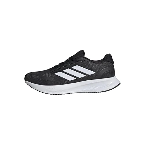 Oferta limitada: adidas Mujer Runfalcon 5 Wide Running Shoes, Core Black/Cloud White/Core Black, 36 2/3 EU de 60.00 € a 40.99 € (ahorro 32%)