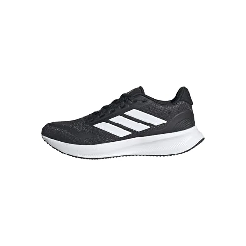 Offerta a tempo: adidas Unisex - Bambini e Ragazzi Runfalcon 5 Junior Shoes, Core Black/Cloud White/Core Black, 37 1/3 EU - 27% da 45.00 € a 32.99 €