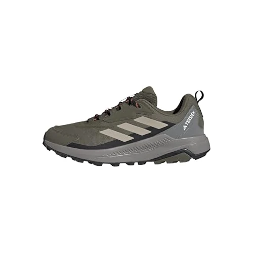 Adidas Herren Terrex Anylander Hiking Shoes, Olive Strata/Wonder Beige/Core Black, 39 1/3 EU