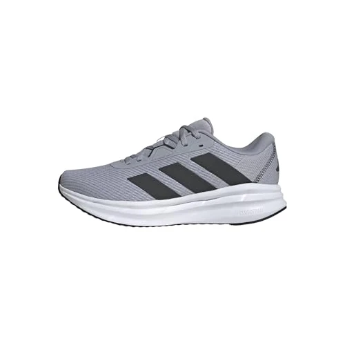adidas Men's Galaxy 7 Running Shoes, Halo Silver/Carbon/Core Black, 6.5 UK