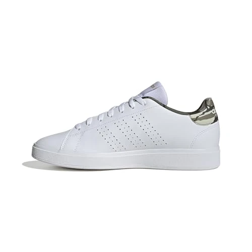 Offerta a tempo: adidas Advantage Base 2.0 Shoes, Scarpe Uomo, Cloud White/Cloud White/Olive Strata, 38 EU - 54% da 65.00 € a 30.07 €