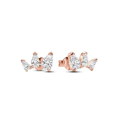 Limitiertes Angebot: PANDORA Timeless Funkelnde Birnen-Ohrringe aus Sterling Silber mit rosévergoldeter Metalllegierung und Zirkonia, 282836C01 von 99.00 EUR auf 79.00 EUR (Spare 20%)
