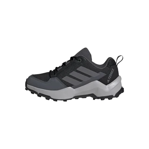 Offre limitée : adidas Mixte Enfant Terrex AX4R Hiking Shoes, Core Black/Grey Four/Grey Six, 32 EU de 55.00 € à 32.15 € (42% de remise)