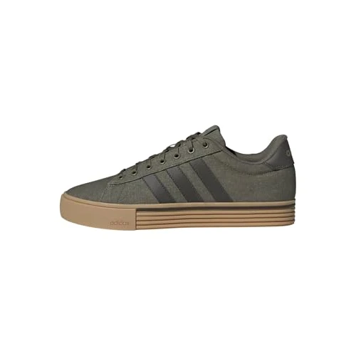 Adidas Mixte Daily 4.0 Shoes, Olive Strata/Shadow Olive, 37 1/3 EU