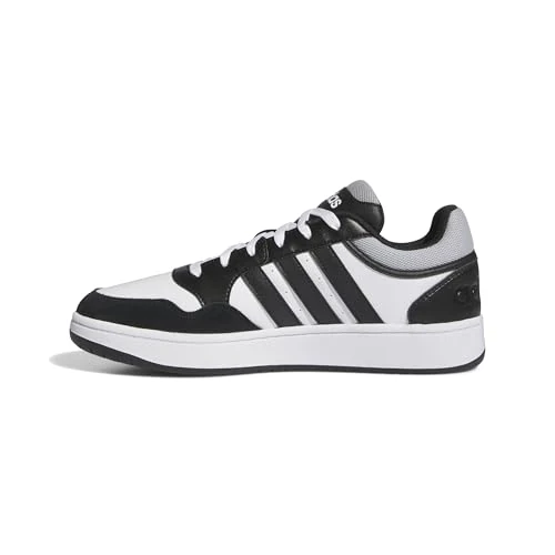Offerta a tempo: Adidas Uomo Hoops 3.0 Shoes, Cloud White/Core Black/Grey Two, 42 EU - 31% da 65.00 € a 44.95 €