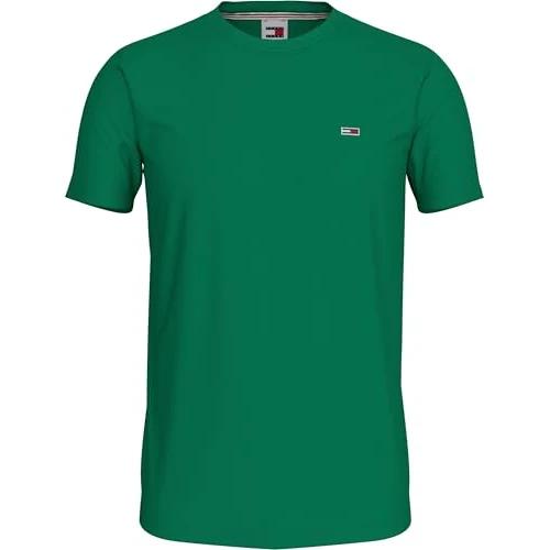 Offerta a tempo: Tommy Jeans Uomo T-Shirt Maniche Corte Confezione da 2 in Cotone, Multicolore (Green Malachite/White), 3XL - 52% da 54.90 € a 26.53 €