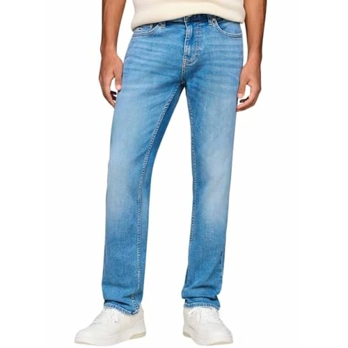 Tommy Hilfiger Slim voor heren, Denim Medium, 29W / 36L
