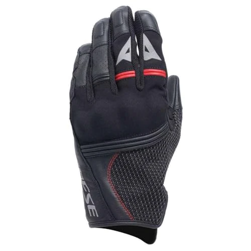 Offerta a tempo: Dainese - Namib Gloves, Guanti Moto Estivi, con Tessuto Elastico e Ventilato, Touchscreen, Man, Nero/Nero, XS - 32% da 95.00 € a 64.20 €