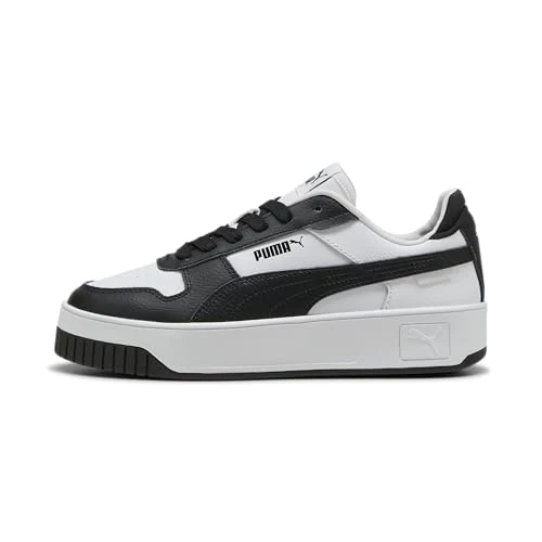 Offerta a tempo: Puma Sneaker Carina Street Donna, Puma Bianco Puma Nero Puma Nero, 42 EU - 27% da 69.95 € a 50.92 €