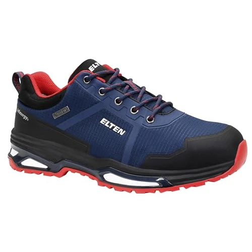 ELTEN BENTE XXE GTX blue Low ESD S3, Sicherheitsschuhe für Damen+Herren, leicht, Stahlkappe, Obermaterial: Textil, Innenfutter: GORE-TEX, Gr. 41