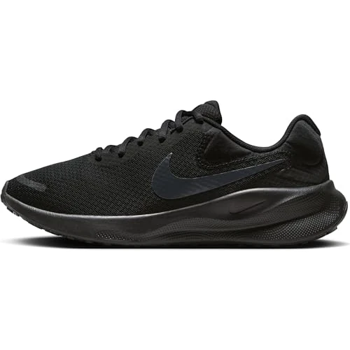 NIKE W Revolution 7, Niska Kobieta, Czarny Off Noir, 40 EU