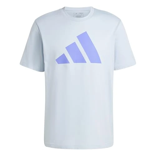 Adidas Uomo PWR 3 Graphic Tee, Wonder Blue, S